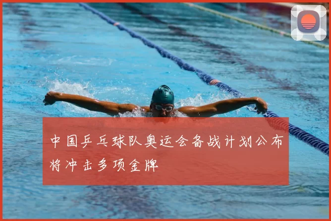 中国乒乓球队奥运会备战计划公布将冲击多项金牌